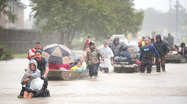 Önkéntes lelkészek által végzett katasztrófaelhárítás a Harvey hurrikán nyomában