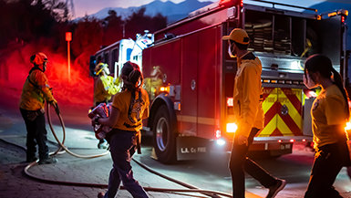 Incendios Forestales de Los Ángeles: Los Ministros Voluntarios Responden al Llamado para Ayudar