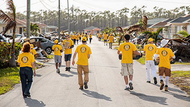 Volunteer Ministers Answer The Call For Help In The Bahamas