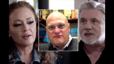 Pastor Willy Rice with Friends Mike Rinder and Leah Remini