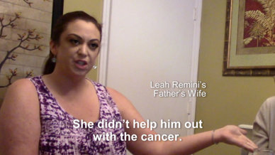 Leah Remini Would Not Help Her Father When He Was Hurting