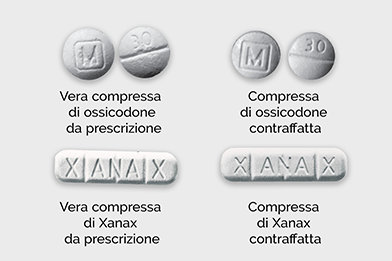 Il fentanyl è così potente e letale che una dose di queste dimensioni – appena due milligrammi – può essere fatale. Le reti di narcotraffico producono in massa pillole contraffatte, le adulterano con il fentanyl e le commercializzano come farmaci di marca.