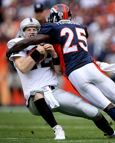 O Νικ Φέργκιουσον στο γήπεδο