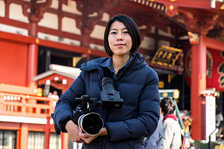 Scientology Media Productions cameraman