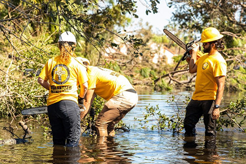 Scientology Disaster Response Team: “Florida Storm Victims Still Need Help”