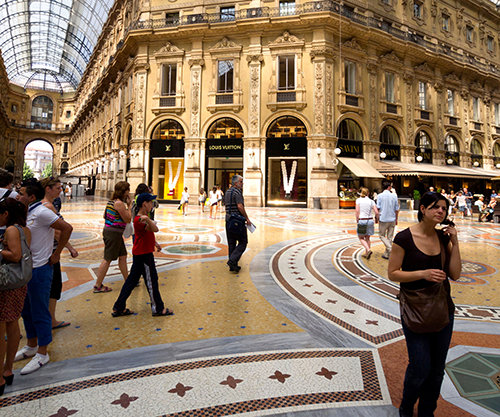Shoppingcenter i Milano