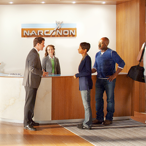 Narconon Reception Staff and Family