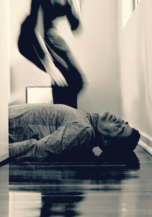 Man overdosed on the floor