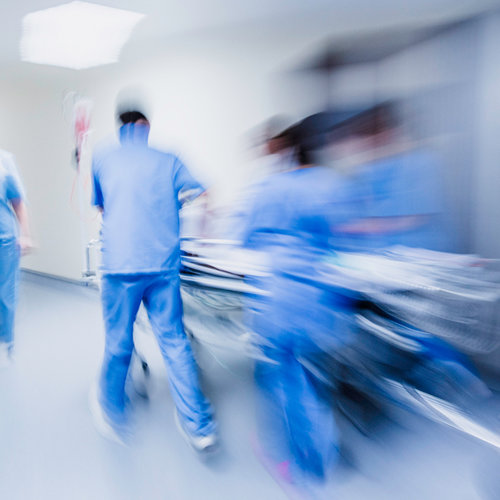 Running in a hospital