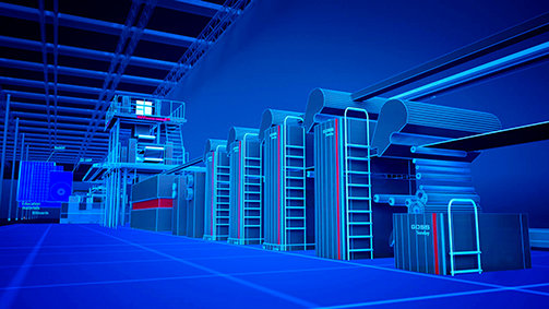 Scientology Media Productions. VFX voorbeeld