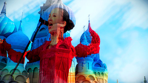 Scientology Media Productions. VFX voorbeeld