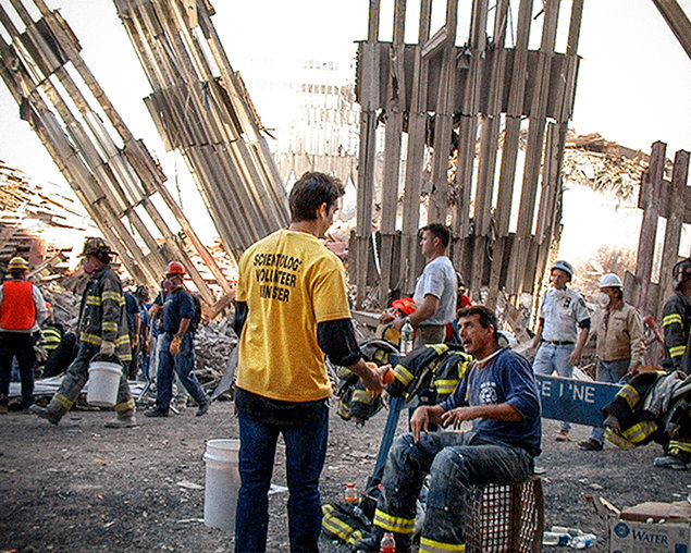 September 11, 2001. Terrorist Attack New York City