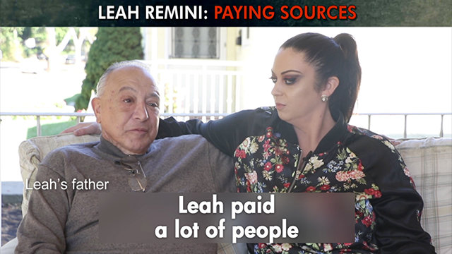 Leah Remini: Paying Sources