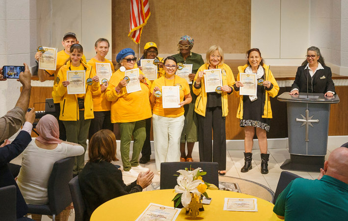 volunteer ministers celebrate