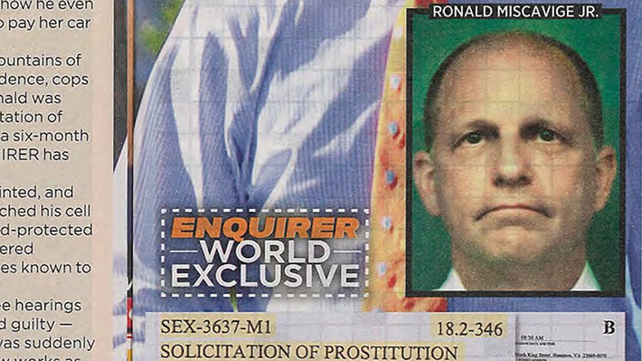 Even the National Enquirer Saw Through Ron’s Cover Up
