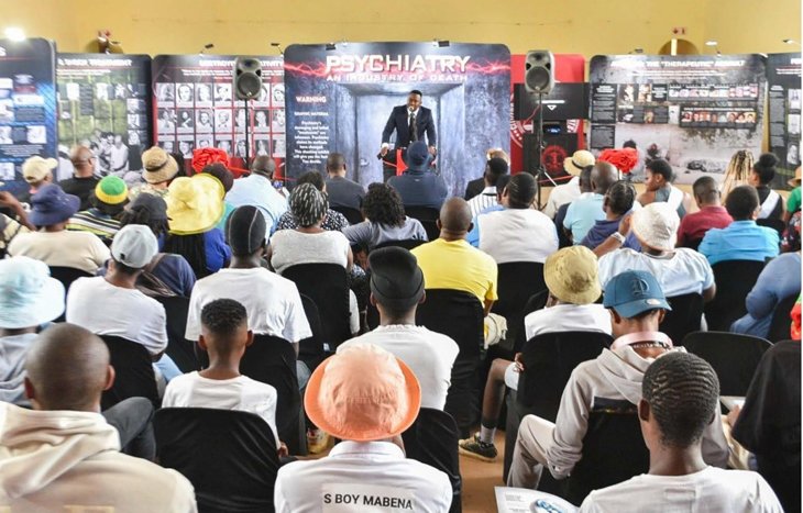CCHR exhibit opening in South Africa