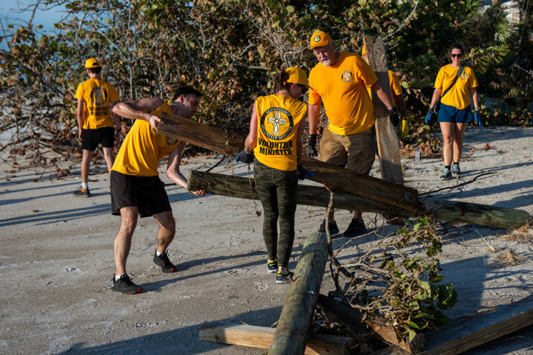 Volunteer Ministers handle branches