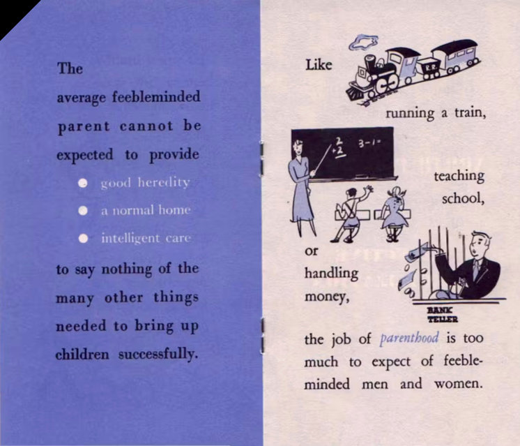 Pamphlet praising sterilization