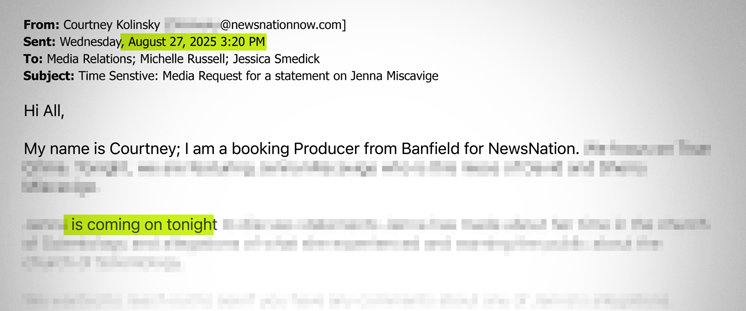 Inquiry from Ashleigh