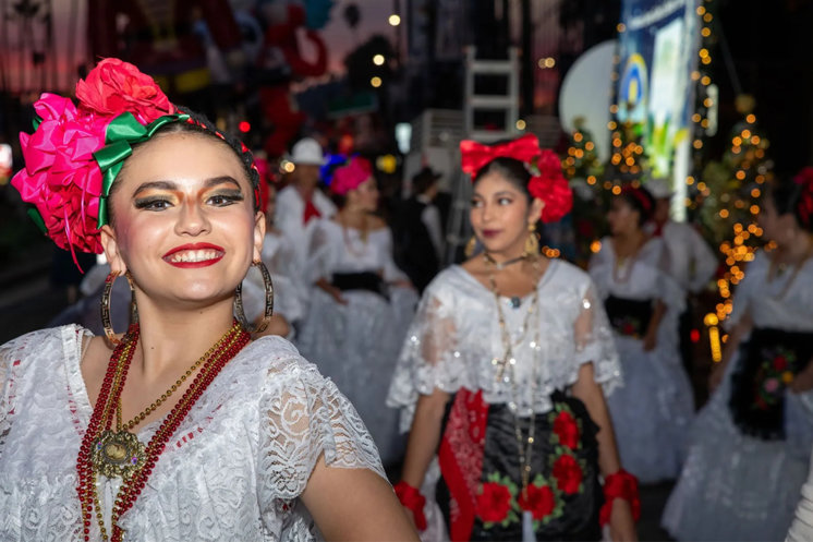 Dancers at the parade.
