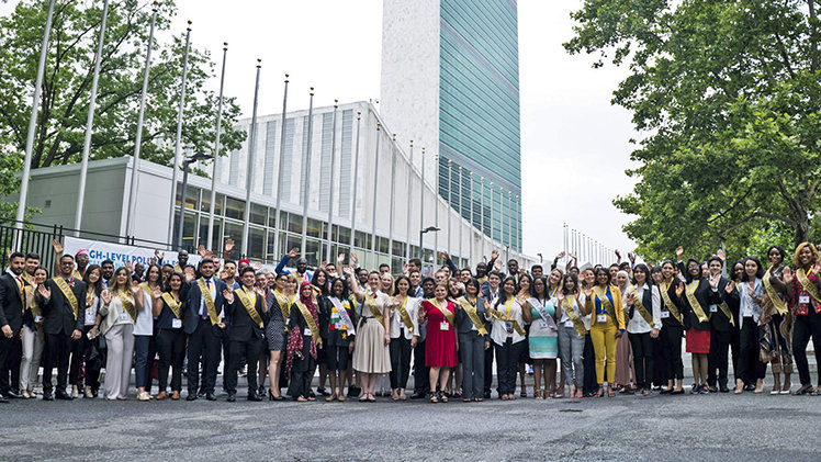15th annual Summit at the United Nations in New York in July 2018.