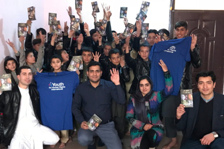 Youth for Human Rights chapter in Afghanistan
