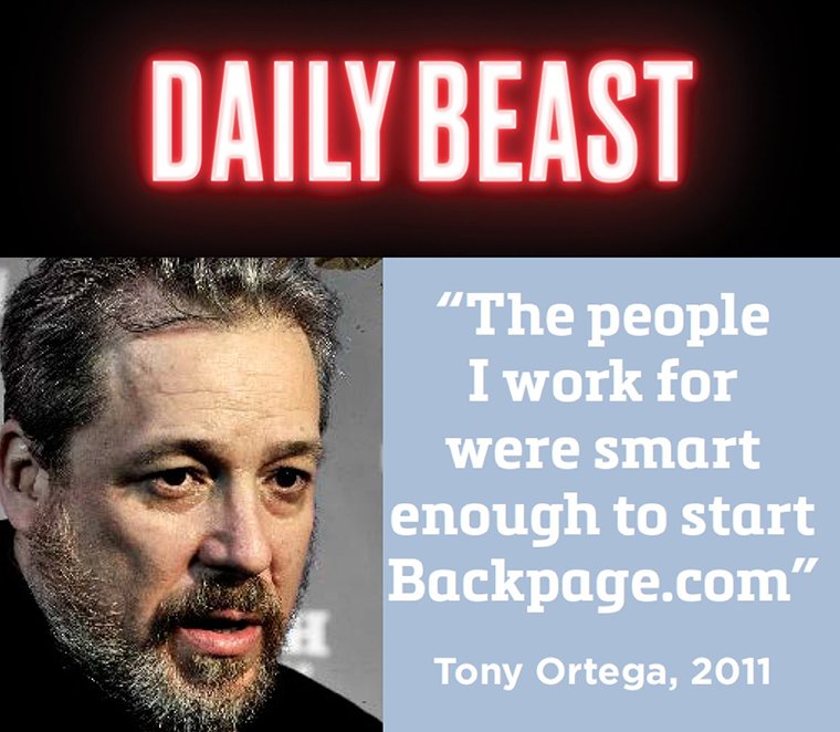 Tony Ortega and Backpage bosses