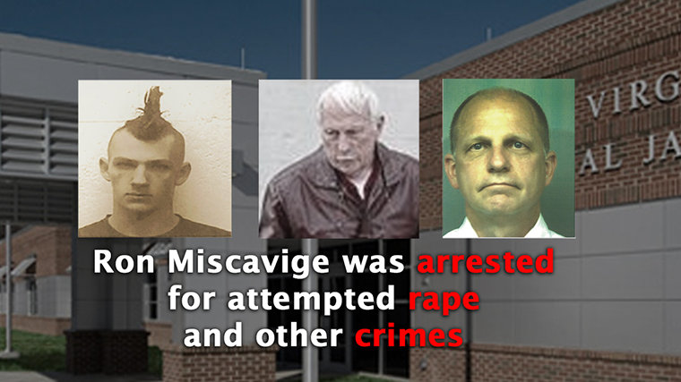 Ron Miscavige: Criminals Unite • Ron Miscavige was Arrested for Attempted Rape and other Crimes