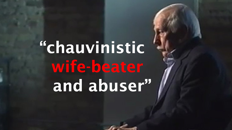 Ron Miscavige • A wife beater and typical abuser