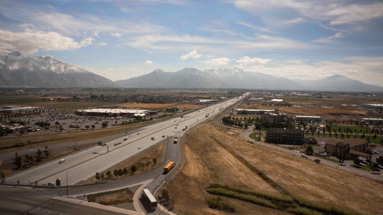 The convoy heads out to Texas from Salt Lake City.