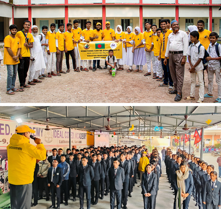 FROM DISASTER TO HOPE