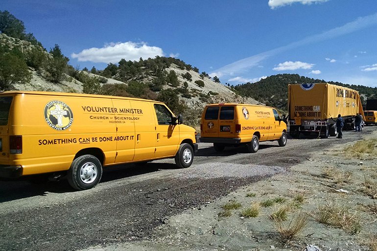 “Something Can Be Done About It“ convoy launches to bring urgently needed supplies to Rockport, Texas.