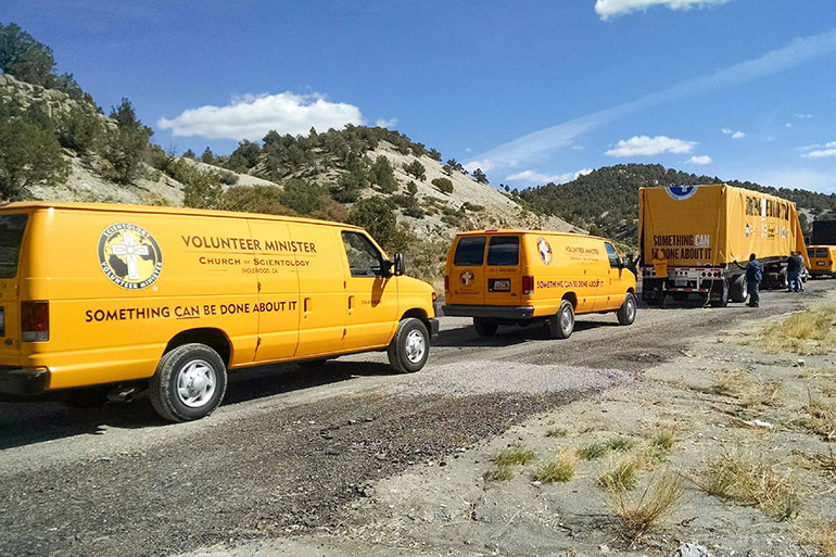 “Something Can Be Done About It“ convoy launches to bring urgently needed supplies to Rockport, Texas.