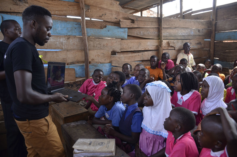 Teaching youth in Uganda their human rights