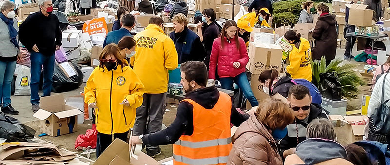 Volunteer Ministers Bring Humanitarian Relief to Refugees