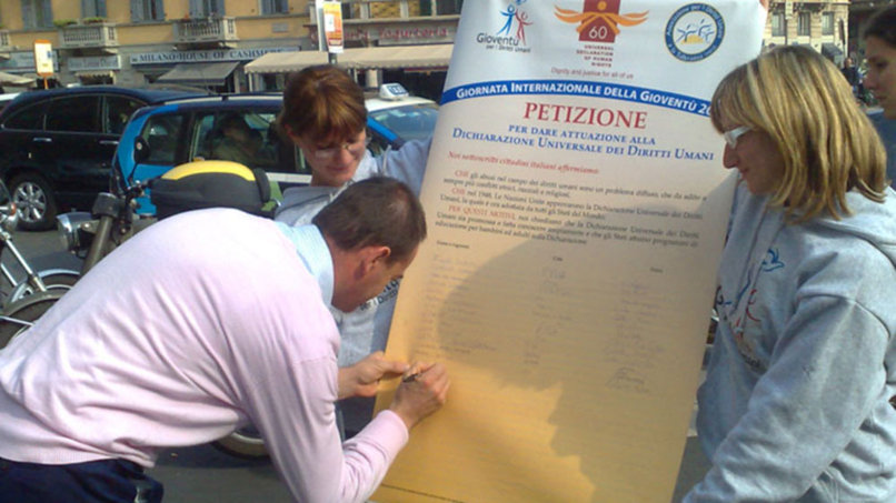Sign The Online Petition Human Rights Education Youth For Human Rights