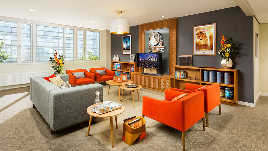 Hubbardova poradentské centrum v Scientologické církvi Amsterdam v Holandsku