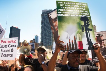 CCHR protest in United States