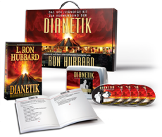 Das vollständige Kit zur Verwendung der Dianetik